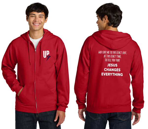 Jesus Changes Everything Full Zip Hoodie