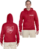 MOSS: Adult Hoodie (Front and Back Logos)