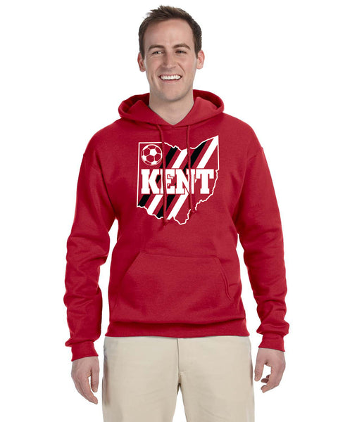 Kent Soccer Full Front Hoodie