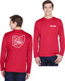 MOSS: Performance Long Sleeve (Front and Back Logos)