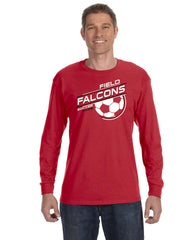 Field Aggressive Soccer Long Sleeve T-shirt