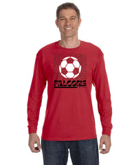 Field Retro Soccer Long Sleeve T-shirt