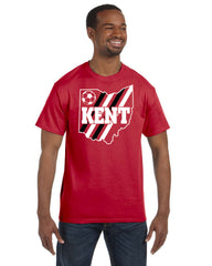 Kent Soccer Full Front T-shirt