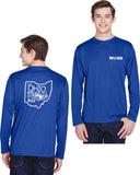 MOSS: Performance Long Sleeve (Front and Back Logos)