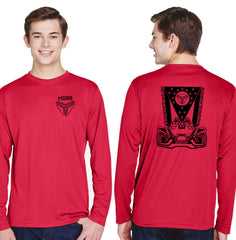 MOSS: Performance Long Sleeve (Front and Back Logos)