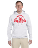 Field Distressed Soccer Ball Crew Hoodie