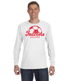 Field Distressed Soccer Ball Long Sleeve T-shirt