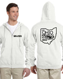 MOSS: Full Zip Hood (Front & Back Logo)