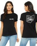 MOSS: Women's T Shirt (Front & Back Logo)