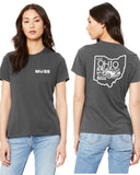 MOSS: Women's T Shirt (Front & Back Logo)