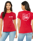 MOSS: Women's T Shirt (Front & Back Logo)