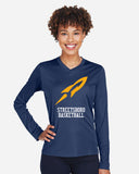 Streetsboro Basketball Womens Performance Long Sleeve T-shirt