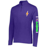 Ladies Lightweight 1/4 Zip Pullover - I'M POWER