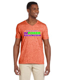 Uni-Sex V-neck T-shirt - I'MPower