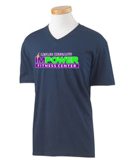 Uni-Sex V-neck T-shirt - I'MPower