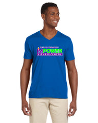 Uni-Sex V-neck T-shirt - I'MPower